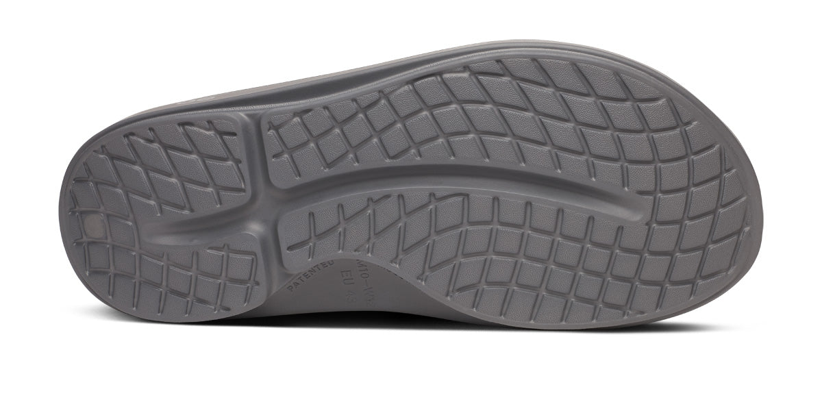 BAUER/OOFOS Women's OOahh Sport Slide Sandal – Slate