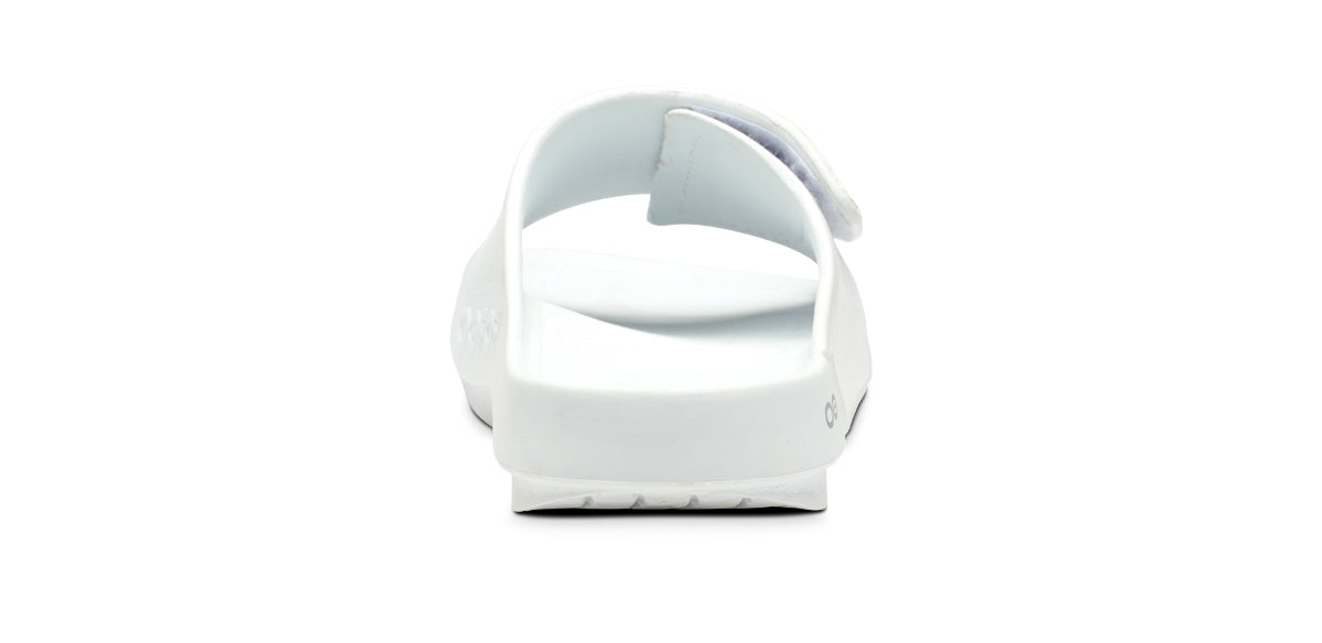 Men's OOahh Sport Flex Sandal - White